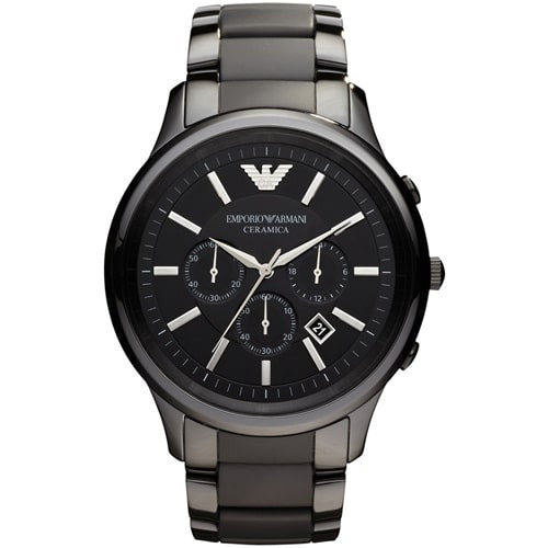 Emporio Armani Ceramica AR1451 Chronograph Mens Watch