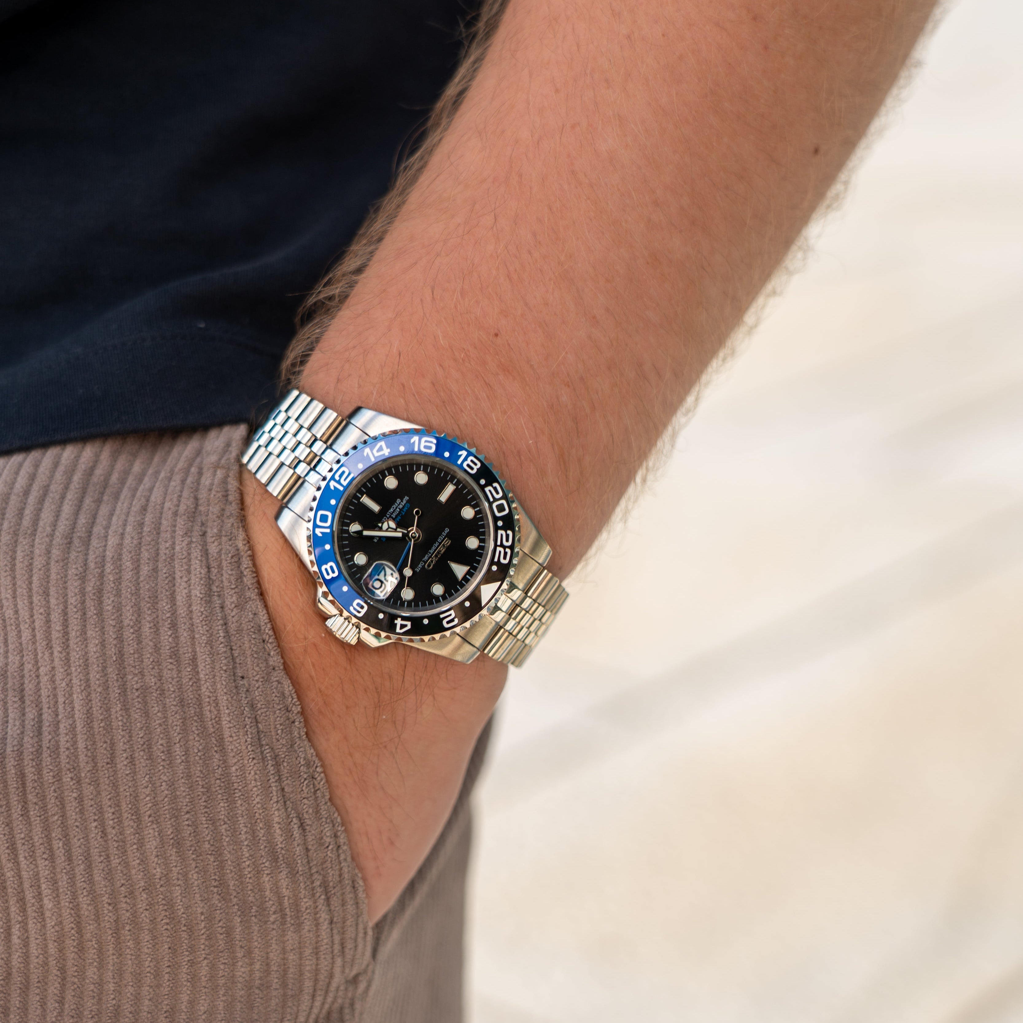 Seiko Mod GMT - Batgirl