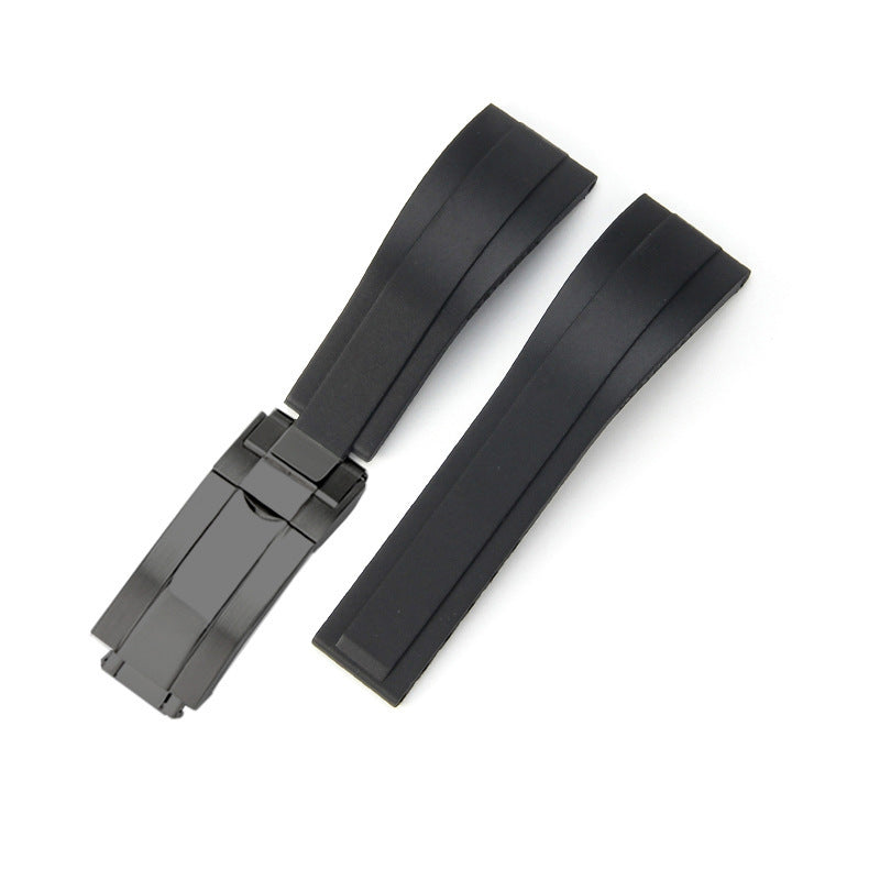 Silicone Rubber Strap for Rolex Submariner, Yacht-Master, Explorer & Daytona - 20mm / 21mm / 22mm