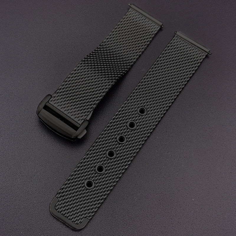 Omega Seamaster James Bond 007 Stainless Steel Brushed Mesh Strap