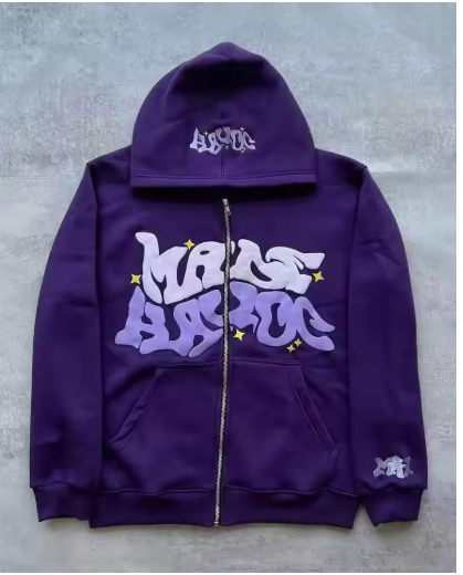 StarLuxe Y2K Zip Hoodie