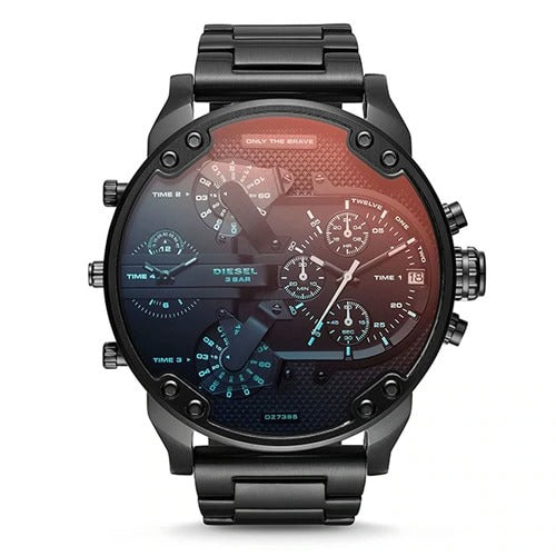 Montre-bracelet Diesel DZ7395 pour homme avec cadran dégradé